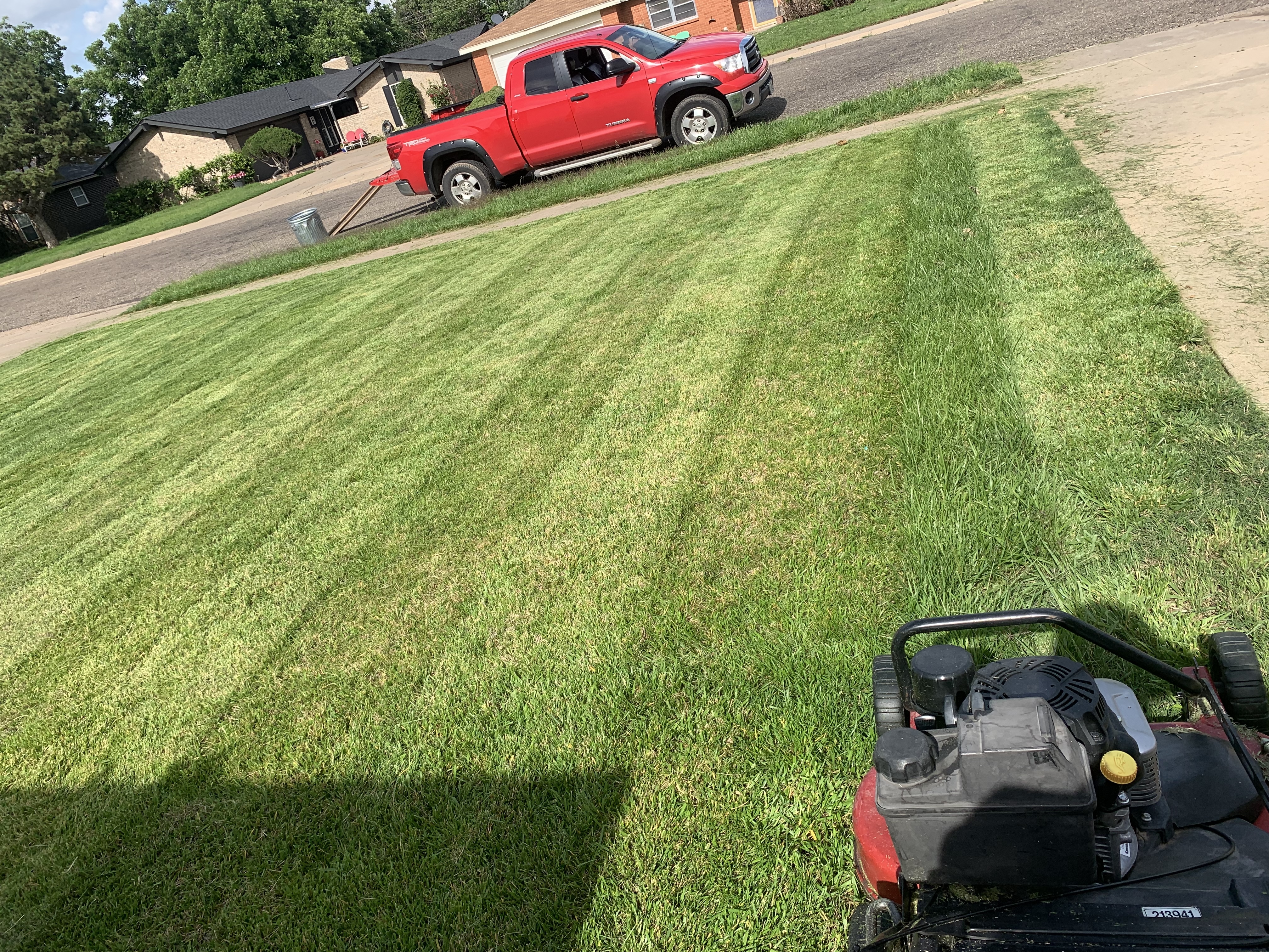 Lawn care work photo 8
